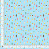 Dear Stella - Pineapple Crush Collection - Scoop There It Is in Azure - Quilting Cotton Fabric