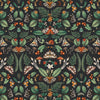 Dear Stella - Moth to a Flame Collection - Mothology in Midnight - Quilting cotton sewing fabric
