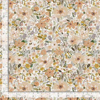 Dear Stella - Willow Collection by Clara Jean - Blooming in Multi quilting cotton