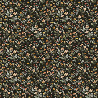 Dear Stella - Fall in Love Collection - Flower Power in Peat - quilting cotton sewing fabric