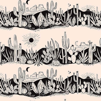 Dear Stella - Wild & Free Collection - Desert View in Dawn - quilting cotton sewing fabric