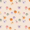 Art Gallery Fabrics - Tangerine Collection - Sweet & Charming in Cream - Quilting Cotton Fabric