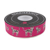 Ruby Star Society - Tiger Stripes 1.5" Jacquard Ribbon in Pink