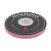 Ruby Star Society - Mixtape Starry 3/8" Jacquard Ribbon in Vivid Pink - By the Yard