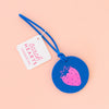 Strawberry Luggage Tag in Pink / Blue
