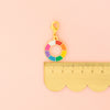Sarah Hearts - Color Wheel Zipper Charm