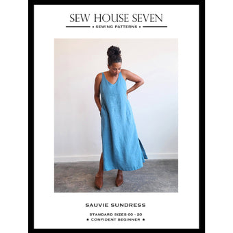 Sew House Seven - Sauvie Sundress Pattern (printed paper)