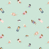 Cotton + Steel - A Sunshine Story Collection by Duchess Plum - Drift Away in In The Tropics