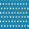 Cotton + Steel - A Sunshine Story Collection by Duchess Plum - Sunshine Smoothies in Poolside - Quilting Cotton Fabric