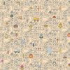 Cotton + Steel - Kanpeki Na Hi Collection by Hitomi Osumi - Asobo in Buttercup - Quilting cotton Fabric