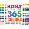 Kona Color Card 365 Colors