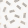 Woven Sew-In Labels - Made by Auntie Organic Cotton (pack of 8)