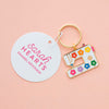 Sarah Hearts - Daisy Sewing Machine Enamel Keychain