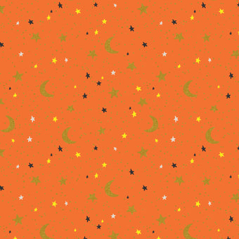 October Night in Orange Metallic