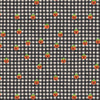 Rifle Paper Co. - Halloween III Collection - Pumpkin Gingham in Black - quilting cotton sewing fabric