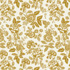 Rifle Paper Co. - English Rose Collection - English Rose in Cream and Gold Metallic - Quilting Cotton Fabric