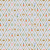 Rifle Paper Co. - Easter Collection - Lattice in Blue Metallic - Quilting Cotton Fabric