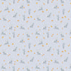 Rifle Paper Co. - Easter Collection - Easter Bunnies in Blue - Quilting Cotton Fabric