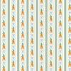 Rifle Paper Co. - Easter Collection - Carrot Patch in Mint - Quilting Cotton Fabric