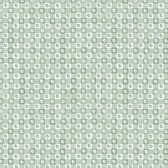 Rifle Paper Co. - Easter Collection - Daisy Gingham in Green - Quilting Cotton Fabric