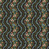 Rifle Paper Co. - Dahlia Collection - Wildwood Vines in Black Metallic - Quilting cotton Fabric