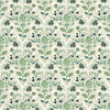 Rifle Paper Co. - Dahlia Collection - Artichoke in Cream Metallic - Quilting cotton Fabric