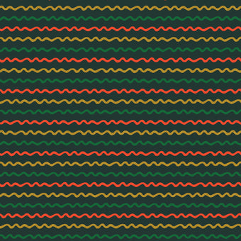 Ribbon Stripe in Evergreen Metallic