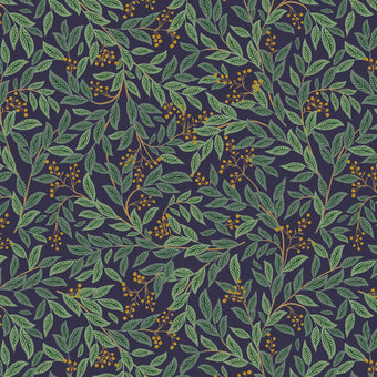 Willowberry in Navy Metallic