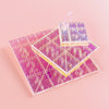 Feral Notions - Iridescent Quilting Rulers - Mini Squares Set (1.5", 2.5", 3.5")