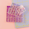 Feral Notions - Iridescent Quilting Rulers - Mini Squares Set (1.5", 2.5", 3.5")