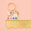 Sarah Hearts - Daisy Sewing Machine Enamel Keychain