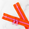 Zipper (30" length / size 5) in Orangetastic