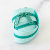 Zipper (30" length / size #5) in Spearmint - two color zipper in aqua mint turquoise teal by stitch supply co