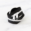 Zipper (30" length / size #5) in Black and White - two color zipper by stitch supply co