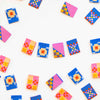 Sarah Hearts - Woven Sew-In Labels - Then Came June Star Twist Multipack (pack of 8)
