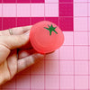Feral Notions - Tomato Pop-Up Quilt Ruler Handle