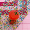 Feral Notions - Tomato Pop-Up Quilt Ruler Handle in Acrylic