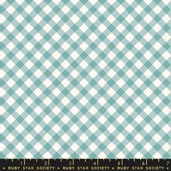 Painted Gingham in Polar