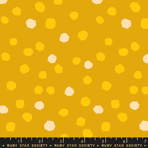 Chunky Dots in Goldenrod