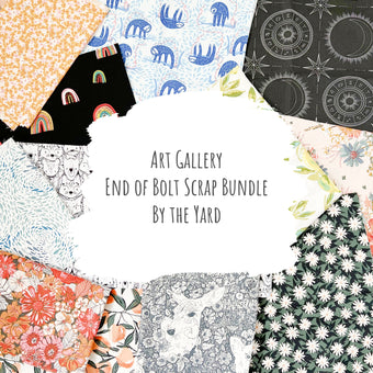 Art Gallery Fabrics - End of Bolt Scrap Bundle (By the Yard)