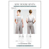 Sew House Seven - Burnside Bibs Pattern (printed paper)