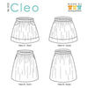 Made by Rae Cleo Skirt Sewing Pattern (paper)