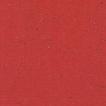 Essex Speckle (cotton / linen) in Red