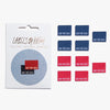 Woven Sew-In Labels - Not For Sale (pack of 10)