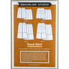Grainline Studio Reed Skirt Pattern Extended Sizes 14 - 30 (printed paper)