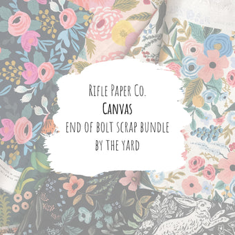 Rifle Paper Co. - Canvas End of Bolt Scrap Bundle (By the Yard)