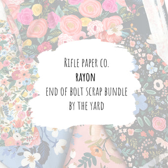 Rifle Paper Co. - Rayon End of Bolt Scrap Bundle (By the Yard)