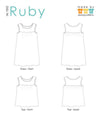 Made by Rae Ruby women's Dress / Top Sewing Pattern (paper)