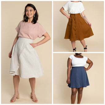 Closet Core Patterns - Fiore Skirt Pattern (paper)