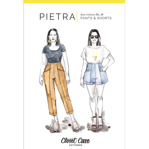 Closet Core Patterns - Pietra Pants & Shorts Pattern (paper)